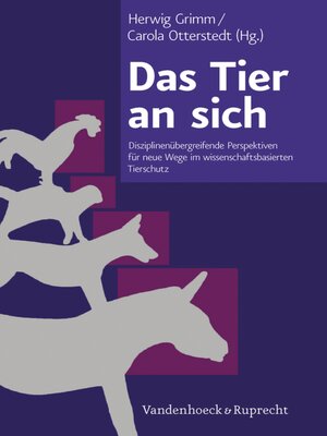 cover image of Das Tier an sich